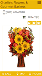 Mobile Screenshot of 1800charliesflowers.com